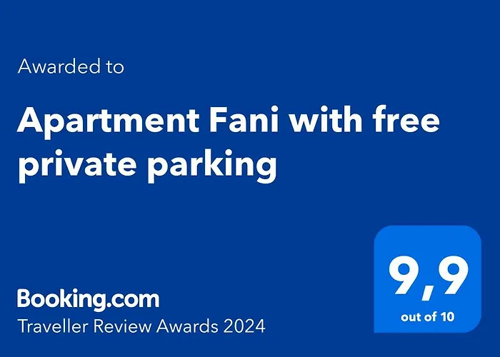 Apartment Fani With Free Private Parking